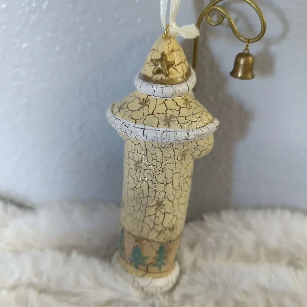 Vtg HALLMARK Keepsake 2002 YULETIDE SANTA Memories‎ Of Christmas Ornament 4.5 